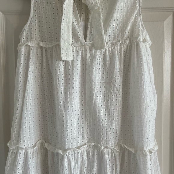 Sunday in Brooklyn white eyelet mini dress. Anthropologie. NWOT. Size XS. - Picture 6 of 10